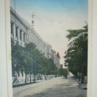 Helsinki, Bulevardi, vossikka, vanha väripk, p. 1909 - pikkukuva 1