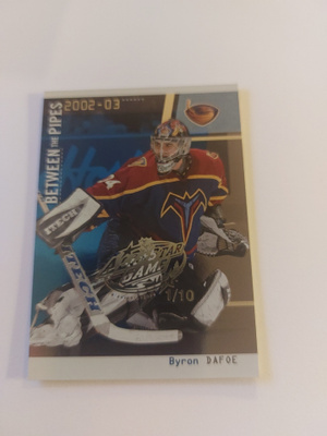 2002-03 Between the Pipes #72 Byron Dafoe Expo /10