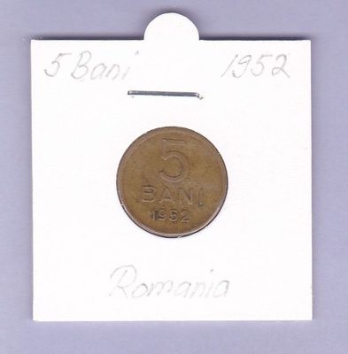 Romania 5 Bani v.1952 KM#83.1