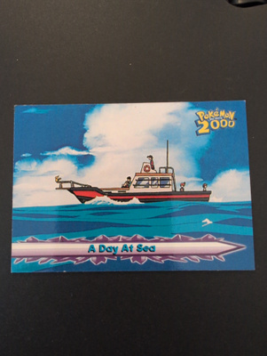 a Day at Sea Pokemon Topps 2000