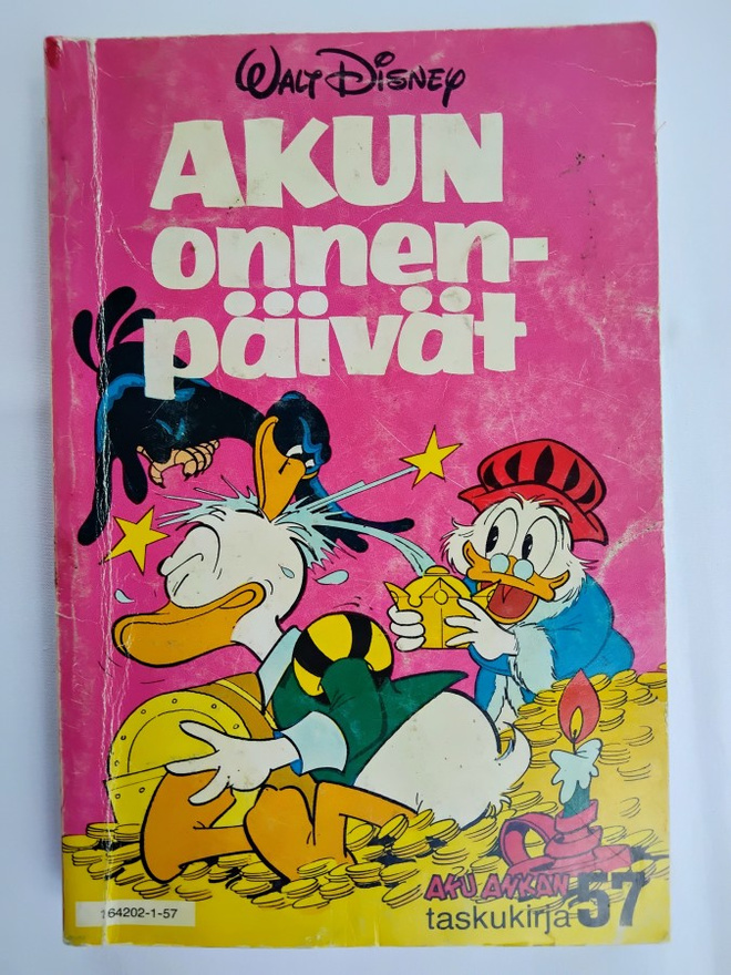 Akun onnenpäivät - Aku Ankka taskukirja 57 (1.p)