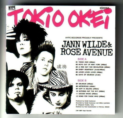 cd, Jann Wilde & Rose Avenue - Tokio Okei [rock, glamrock]