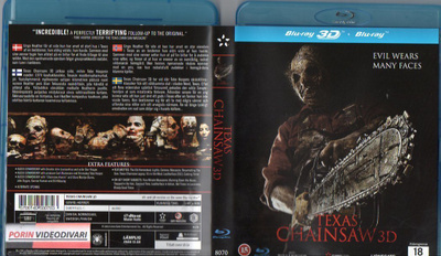 Texas Chainsaw (72 202) UUSI -FI- nordic, BLU-RAY 2012 3d