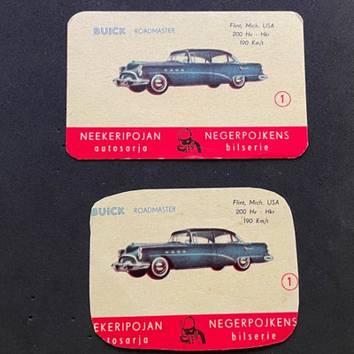 Neekeripojan autosarja -1 -