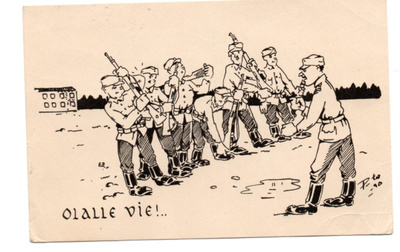 Olalle vie ! (kenttäpostia)
