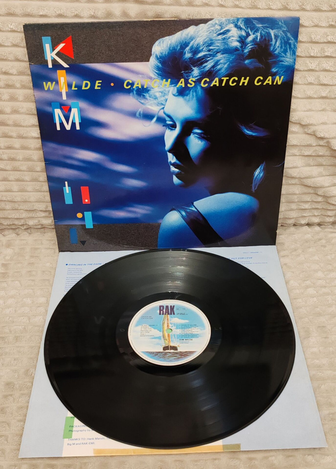 Kim Wilde Catch As Catch Can lp