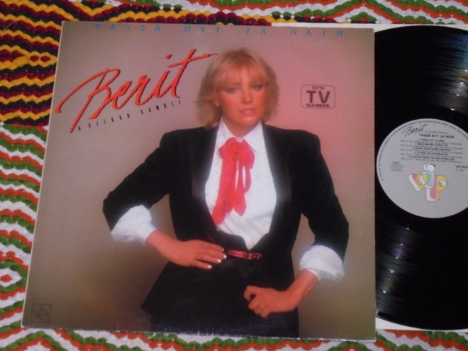 BERIT & VEIKKO SAMULI - Tässä Nyt Ja Näin - LP 1983 EX