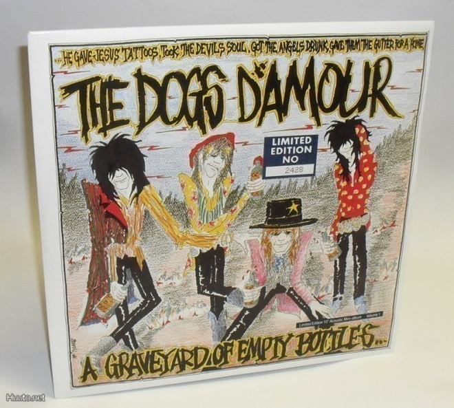 THE DOGS D'AMOUR: A Graveyard of Empty Bottles (Ltd 10")