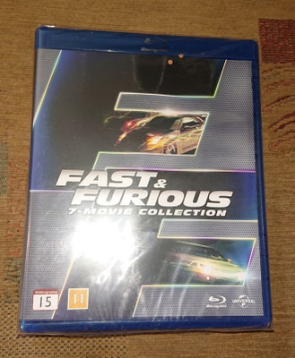 Fast & Furious blu-ray boxi 1-7