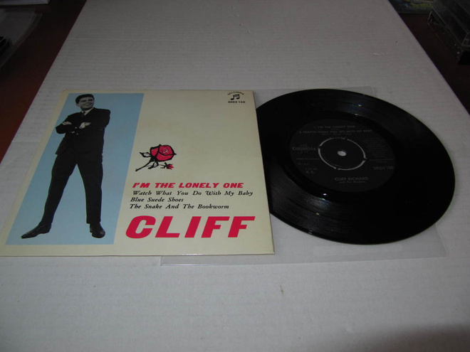Cliff Richard & The Shadows 7" EP CLIFF v.1964 SWEDEN !