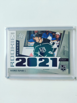 Rasmus Kupari 21-22 SP Game-Used Rookie Blends Jersey /150