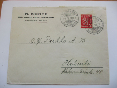 1938 Maarianhamina liikekuori