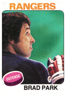 Legenda BRAD PARK Rangers, 75-76 Topps #260