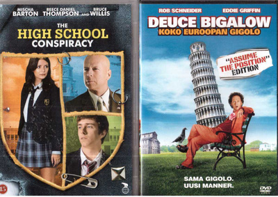 2 KPL DVD ELOKUVIA