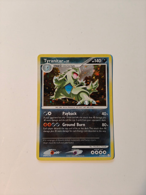 Tyranitar 17/123 – Mysterious Treasures (2007), holo rare