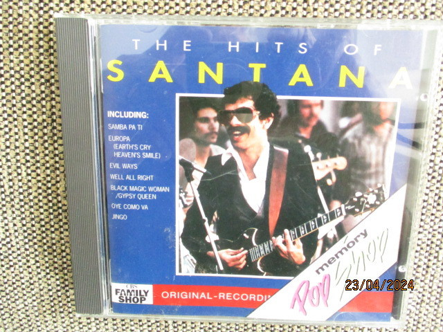 THE HITS OF SANTANA  (CD) 