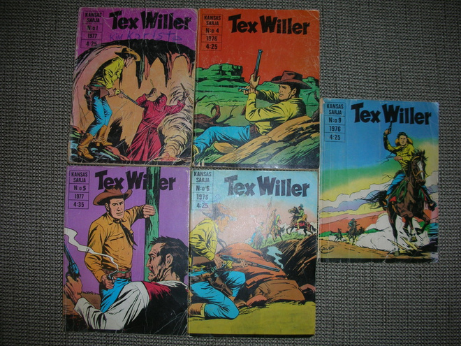 Tex Willer 76-77-vuosilta
