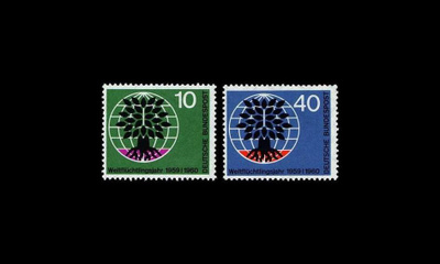 Saksa 326-7 ** Maailman pakolaisvuosi (1960)