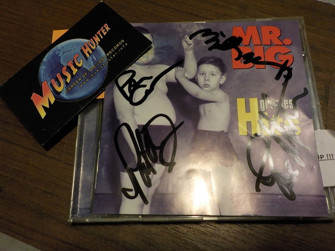 MR. BIG - GREATEST HITS CD KOKO BÄNDIN NIMMAREILLA