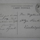 Åland, Sund, Tosarby, kaksi retkeilijää kalliolla, p. 1905 - pikkukuva 2