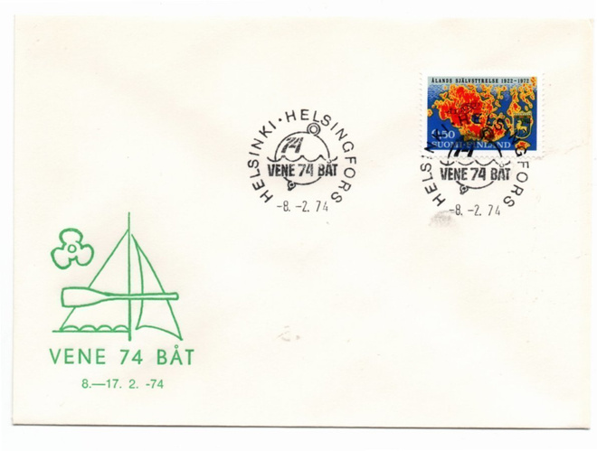 Helsinki: Vene 74  (erikoisleima 8.2.1974)