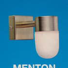 Seinävalaisin Menton 1lmp (chrome-opal,bath, MarkSlöjd,uusi) - pikkukuva 3
