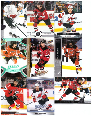 9 x NICO HISCHIER New Jersey Devils
