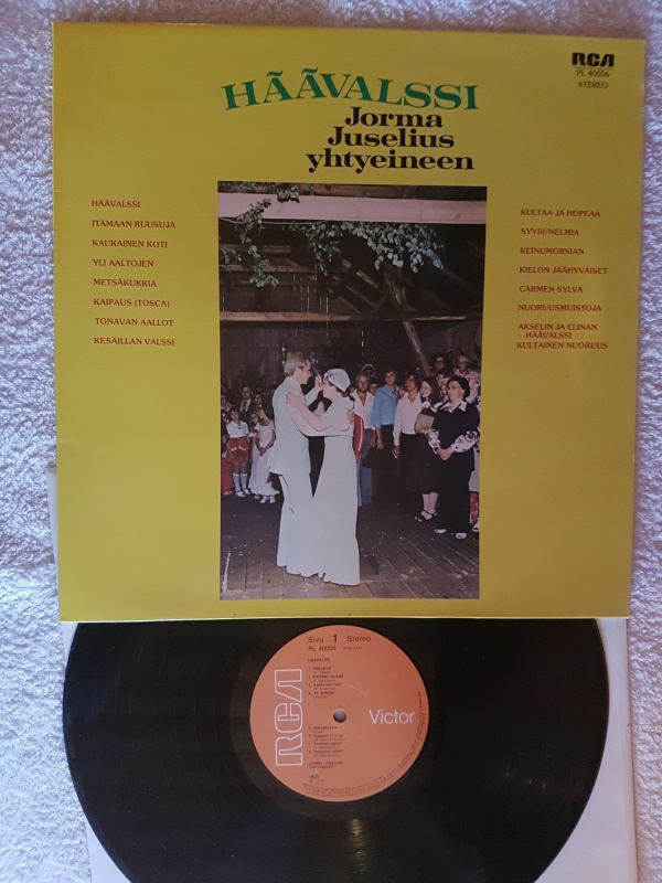 Jorma Juselius Yhtyeineen  – Häävalssi LP