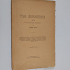 Albert Lilius : Tyska läroplanteorier under nittonde seklet - pikkukuva 1