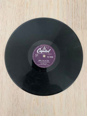 Savikiekko Capitol CL 14709 Nat "King" Cole
