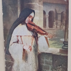 Kaulbach: Ave Maria (nunna soittaa viulua), p 1925, numerol - pikkukuva 1