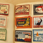 71 VANHAA Tulitikku Etikettiä Uuras Viipuri ym 1930-l - pikkukuva 4