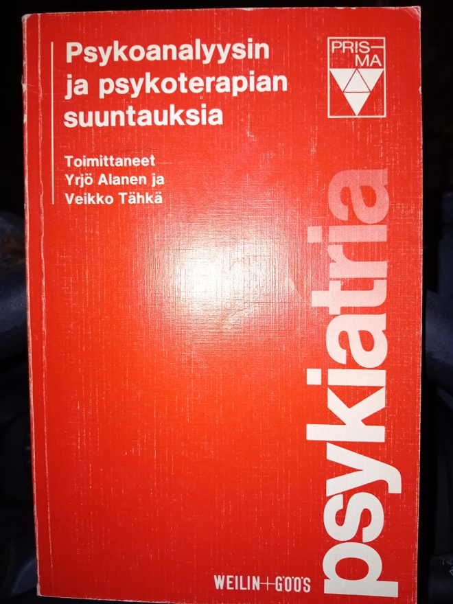 Tähkä ym.: Psykoanalyysin ja psykoterapian suuntauksia