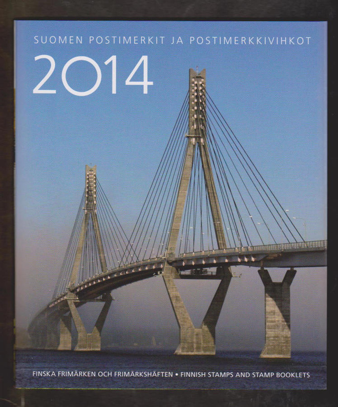 Ilmestymispäivän pyöröleimattu vuosilajitelma 2014.