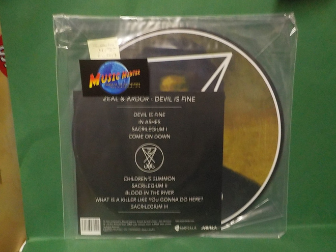 ZEAL AND ARDOR - DEVIL IS FINE M PICTURE VINYL 12"