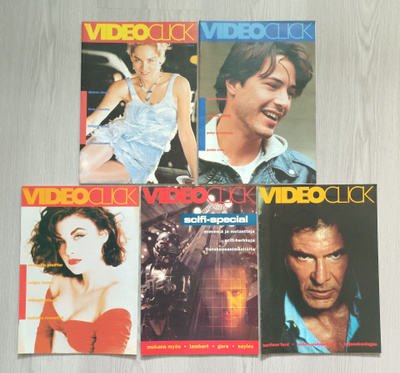 Videoclick VHS promolehtiä