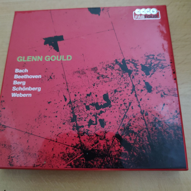 Glenn Gould: Bach, Beethoven, Berg,ym. 4- cd box