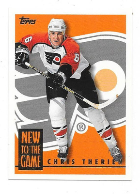 1995-96 Topps New To The Game #12 Chris Therien , Flyers