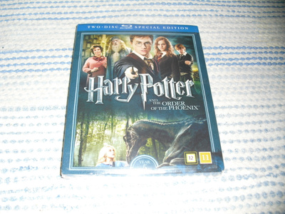 HARRY POTTER 5 (2 x BD, UUSI, Suomi-text)***