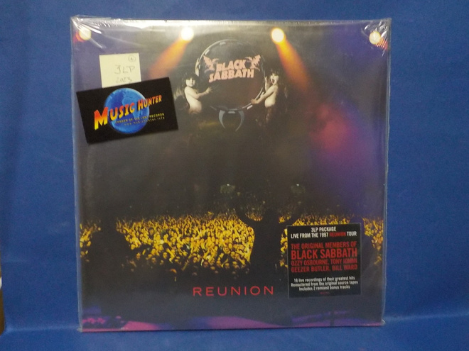 BLACK SABBATH - REUNION UUSI 2023 3LP (+)