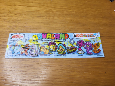 Kinder paperi Aqualand