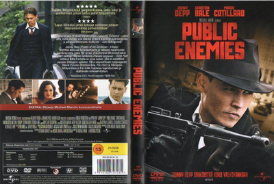 PUBLIC ENEMIES (5 543) -FI- DVD johnny depp