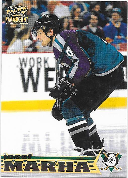 1998-99 Paramount #4 Josef Marha Anaheim Ducks