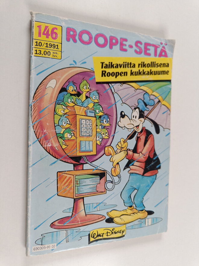 Walt Disney : Roope-setä n:o 146 10/1991