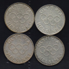 1952 500 markkaa 4kpl olympiaraha - pikkukuva 2