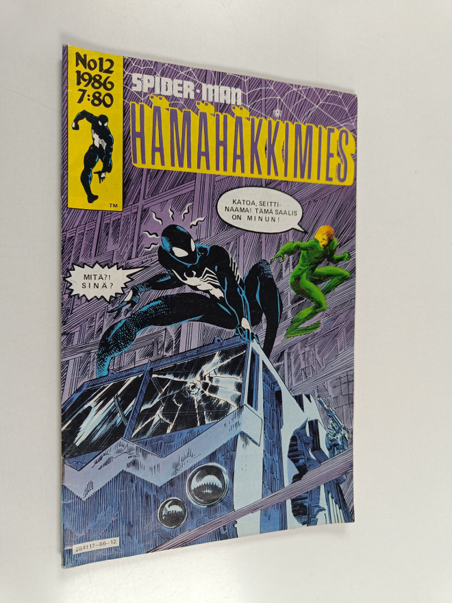 Hämähäkkimies n:o 12/1986
