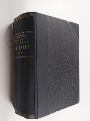Korkeimman hallinto-oikeuden päätökset 1932