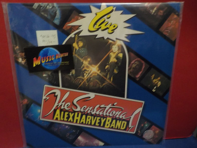 THE SENSATIONAL ALEX HGARVEY BAND - LIVE 1ST UK -75 M-/M- LP