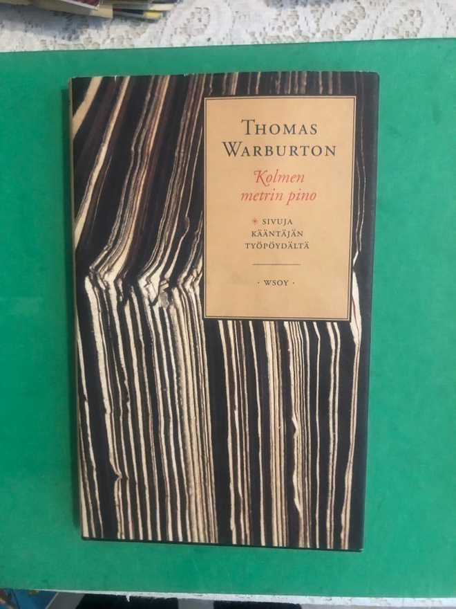 Thomas Warburton: Kolmen metrin pino. 2004. 1.p.