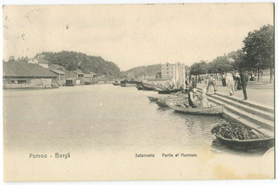 Porvoo Satamasta, kulkenut 1912